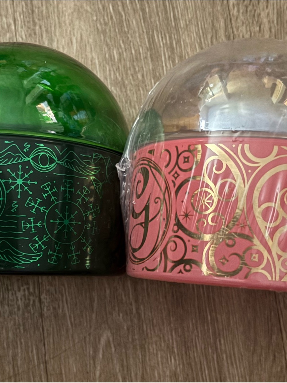 Wicked Movie Glinda Elphaba Dome Crystal balls Pink Green Sealed Universal b60